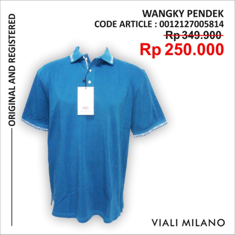 tShirt kerah viali milano