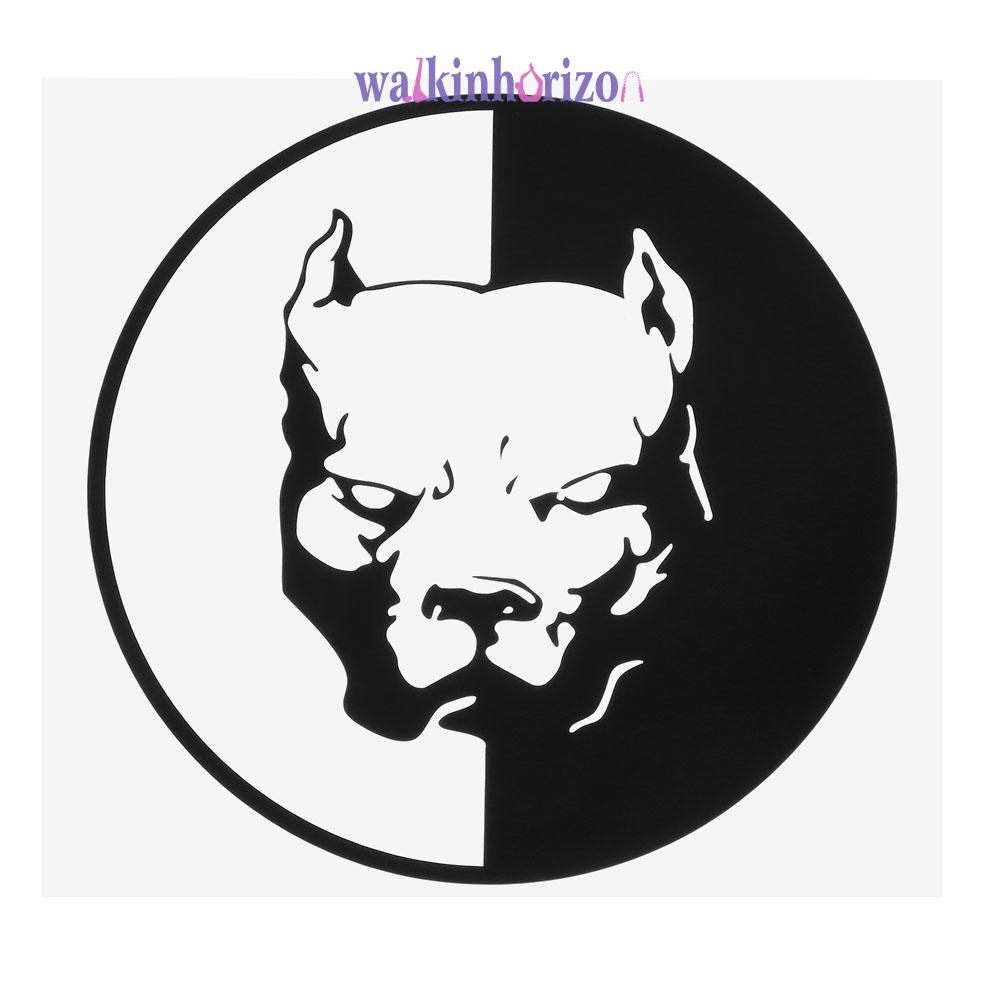 Wa Stiker Motif Bulldog Bulldog Anti Air Untuk Dekorasi Mobil