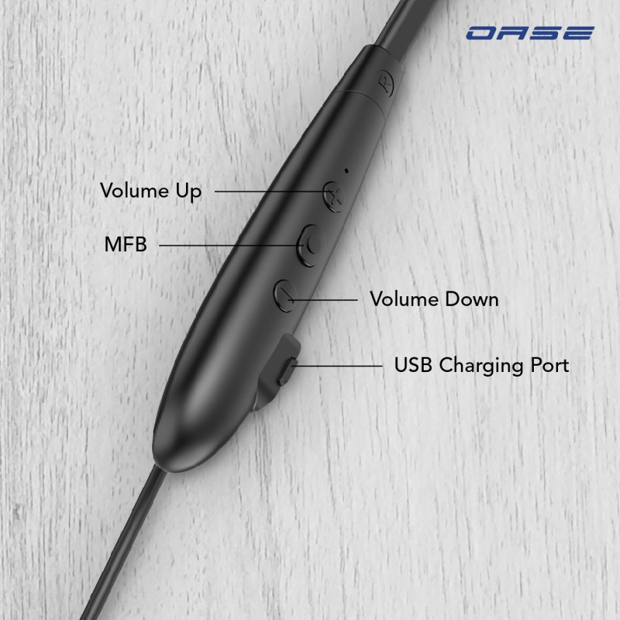 HEADSET TELEPROMPTER MARKETING OASE DE-N1 WIRELESS EARPHONE BLUETOOTH