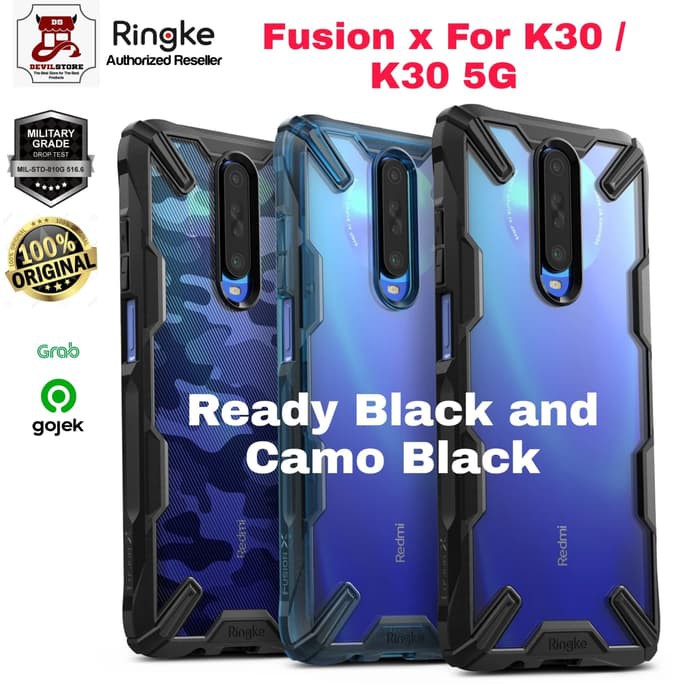Ringke Fusion X Casing Anti Crack For Xiaomi Redmi K30 / K30 5G