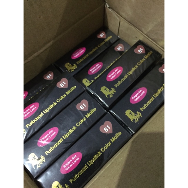 Lipstick Purbasari no 81