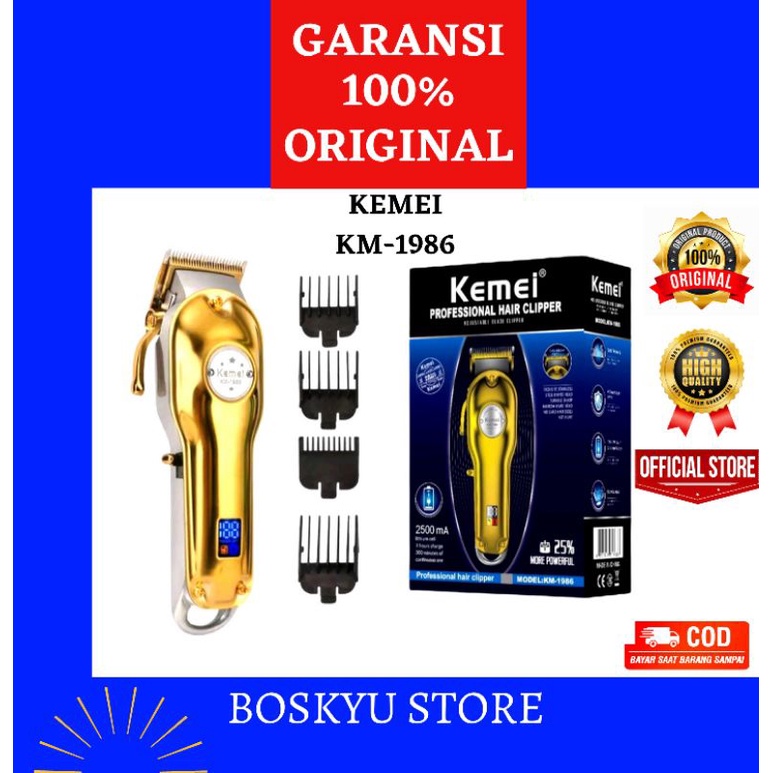 clipper kemei km 1986 metaal hair Clipper profesional