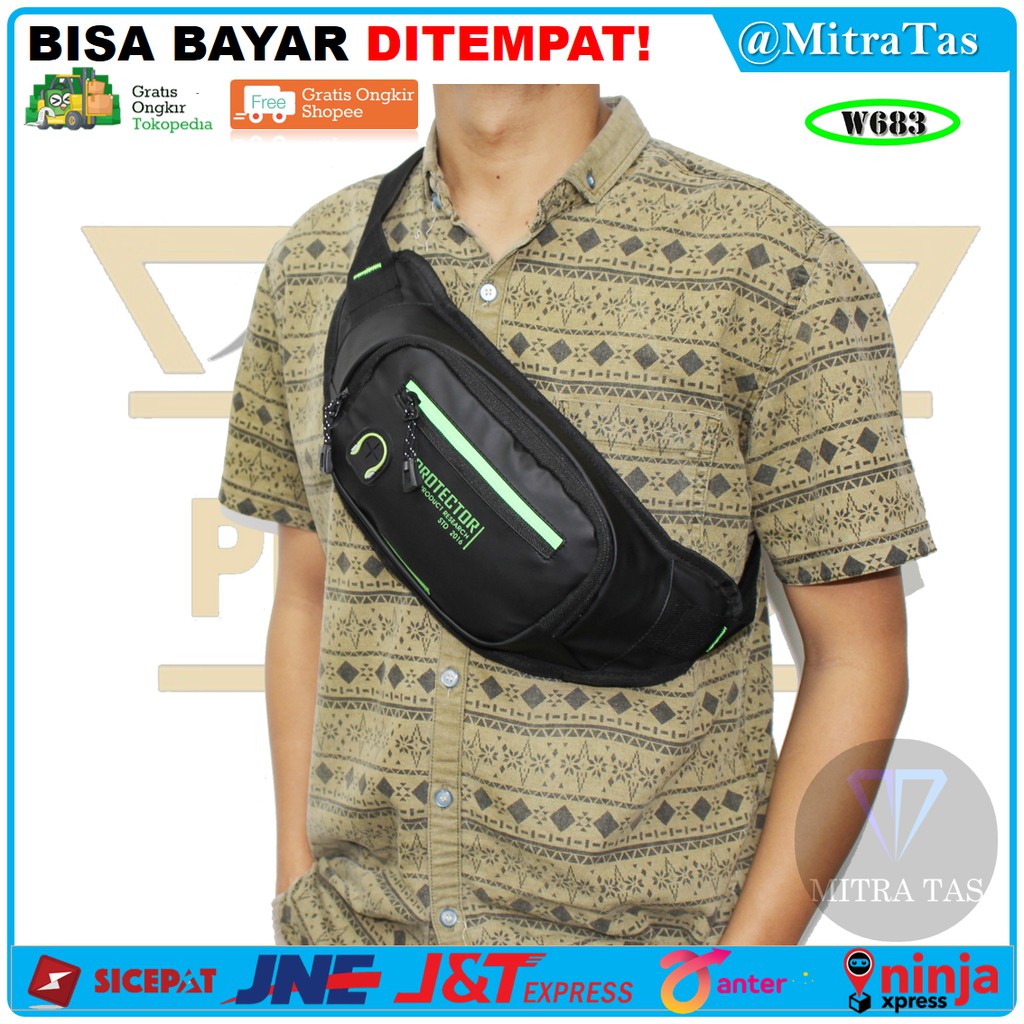 Waist Bag Protector Product Research! Tas Selempang Pria!