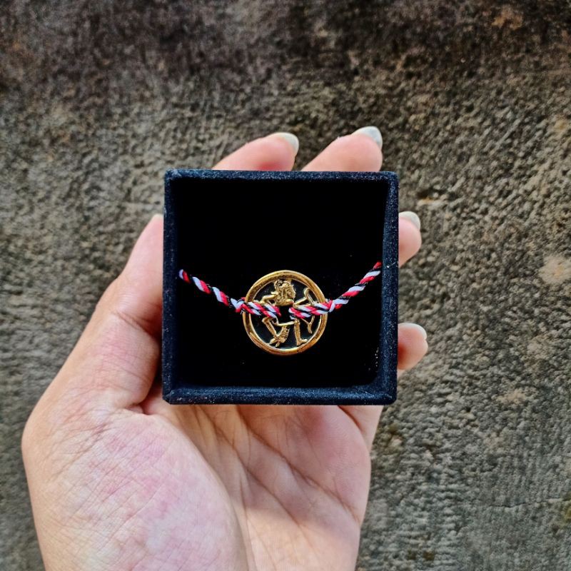 Gelang Tridatu Pis Bolong Arjuna / Rejuna / Pis Bolong Wayang Rerajahan /Gelang Pria / Gelang Pria Murah / Gelang Cowok / Gelang Tridatu Pasupati Bali / Craft Dewata