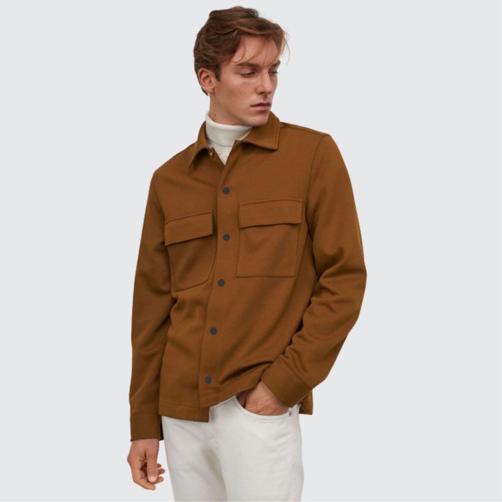 SHACKET JACKET PLEECE / JAKET PRIA / JACKET KEMEJA PREMIUM / JACKET PRIA-2