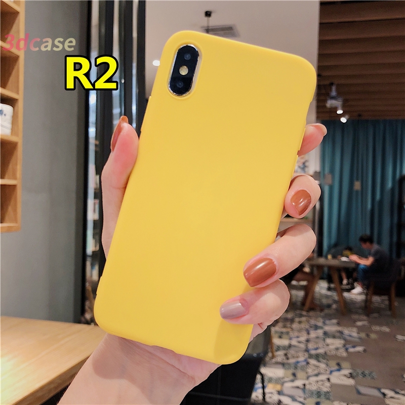 Casing Soft Case Realme C11 5i C15 C12 C17 C2 C3 7 7i 3 3i 5 6 C1 C3i 5 5S U1 X2 XT Q 6i 2 X2 5 PRO Narzo 20 PRO 10A 20A Motif Warna Polos-2