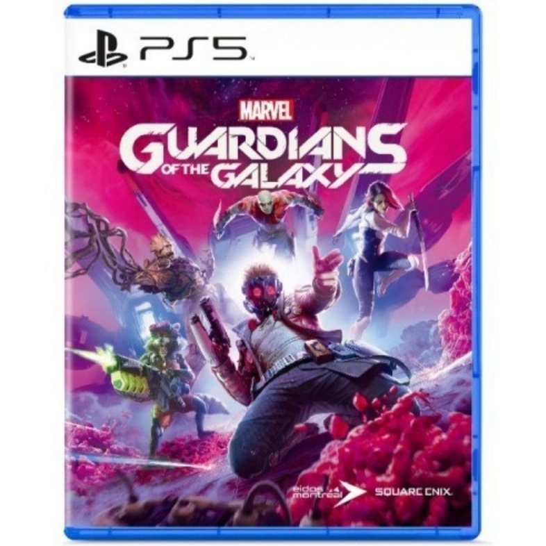 PS4 PS5 Guardians of The Galaxy PS4 PS5 Region 3 Asia Kaset Marvel Guardian Galaxys Playstation PS 4 5 CD BD Game Avengers Spiderman Spider-Man groot guardianofthegalaxy