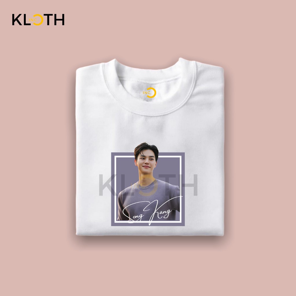 Kaos Song Kang Drakor Nevertheless Love Alarm Cotton Combed 24s Bisa Upgrade Lengan Panjang