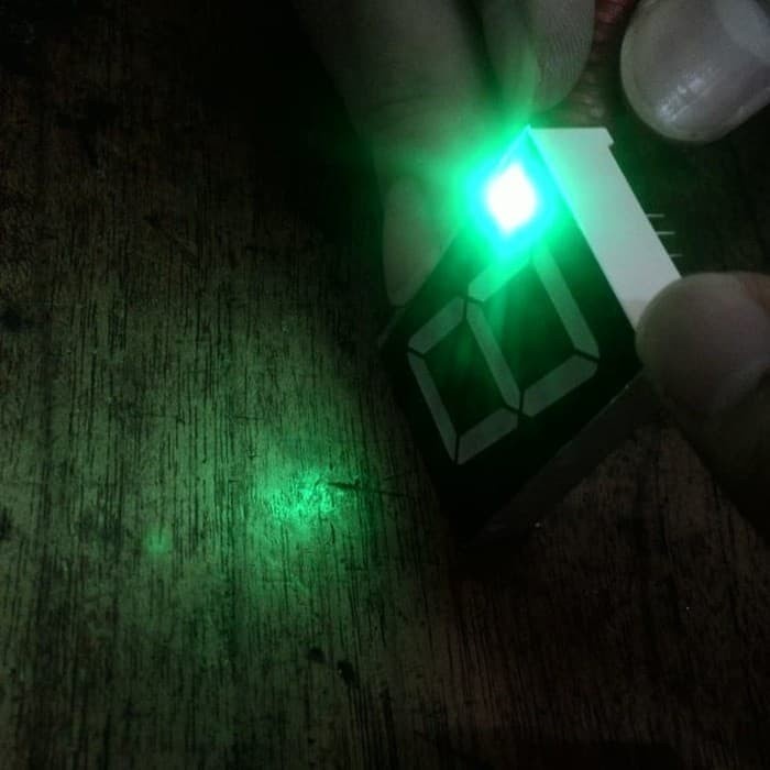 LED 7 Segment 3 inch Display 3inch 3in Segmen Digit Hijau Emerald
