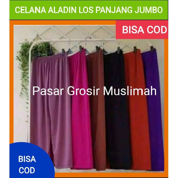 CELANA ALADIN PANJANG LOS STANDAR JUMBO / ALADIN PANJANG LOS JUMBO SIZE BIG BISA COD