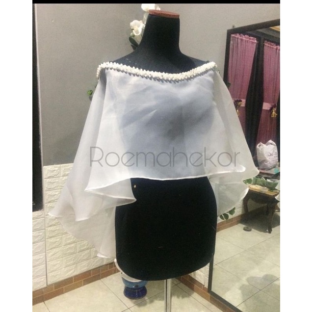 cape robe/ slayer /organza /veil /