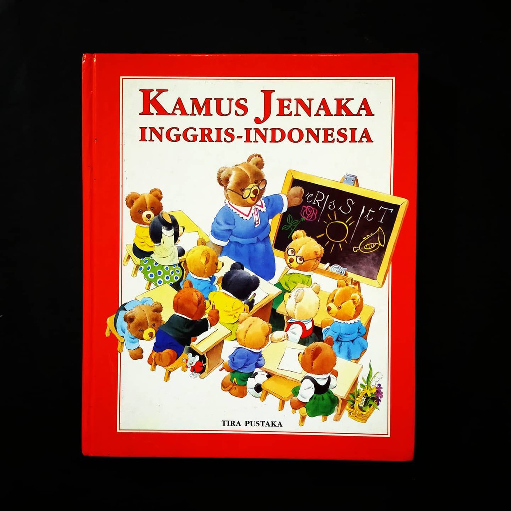 Buku Anak Kamus Jenaka Inggris-Indonesia Tony Wolf Stok Kesatu