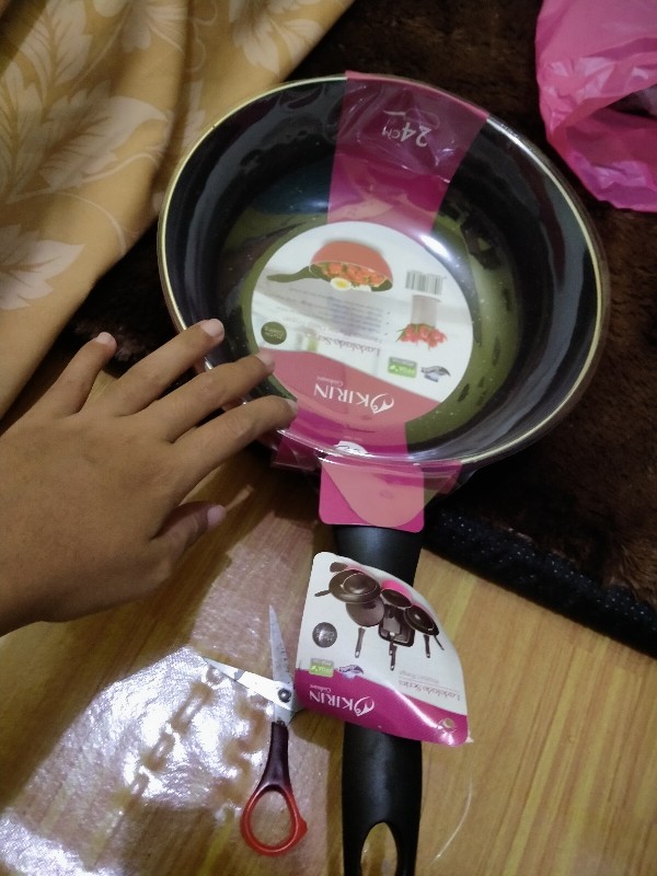 Wajan Teflon Anti Lengket Deep Frypan Kirin Ladolado 24 Cm