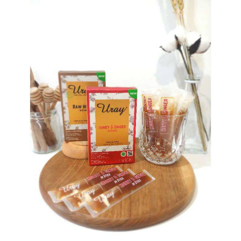 

Madu Uray Raw Honey Sticks (isi 10) 120gr