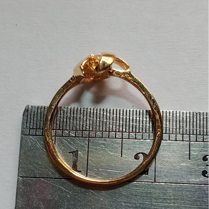 Cincin Emas 17K - 1.55 gr Kadar 750 - 761