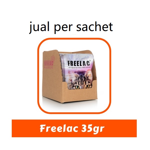 1 sachet Susu Kucing Freelac milk Replacer 35 gr