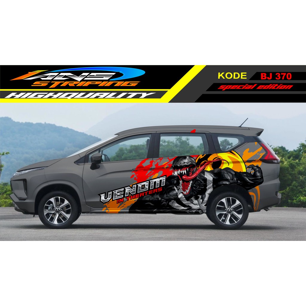 STICKER MOBIL XPANDER , INNOVA / DECAL STICKER MOBIL, INNOVA, RUSH, TERIOS / STICKER VARIASI MOBIL