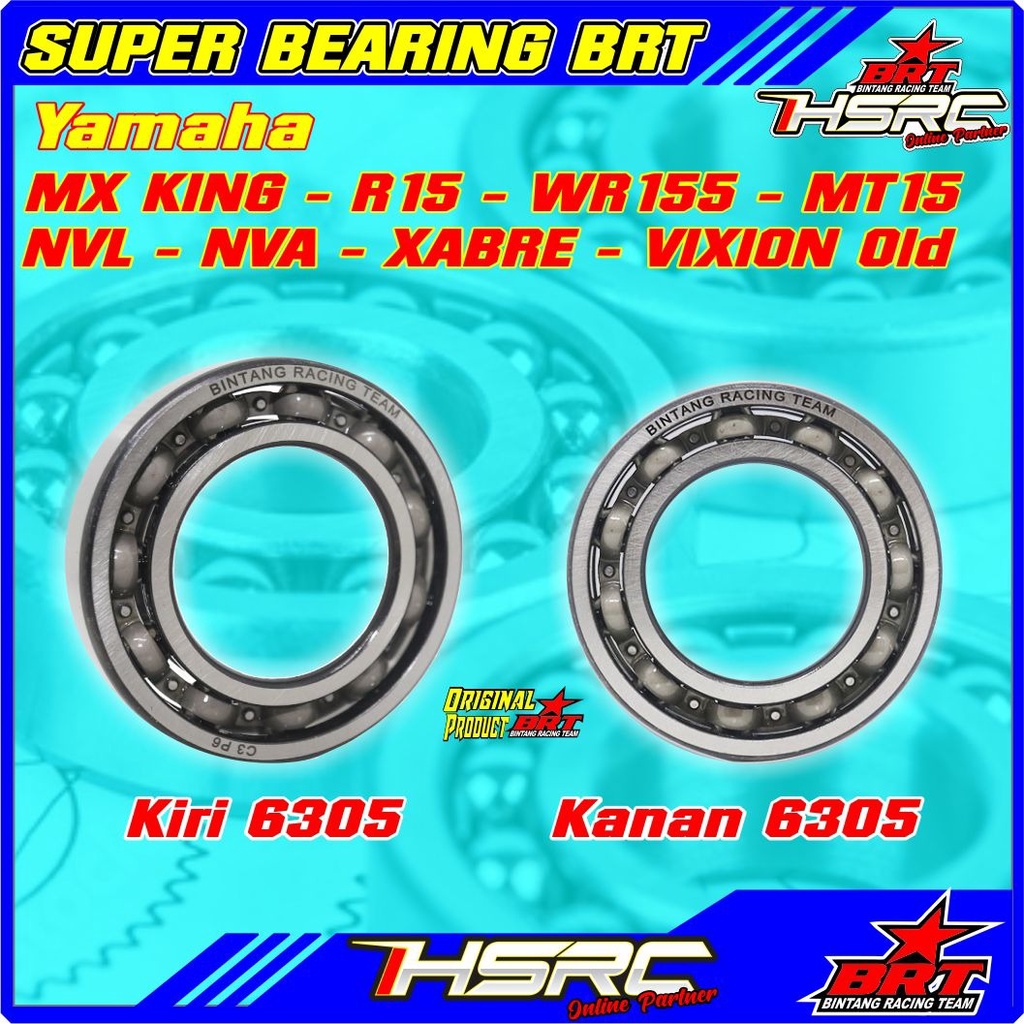 BEARING KRUK AS BRT Racing MX KING VIXION NVL NVA Old R15 WR 155 MT15 XABRE KLX 150 140 D TRACKER MX