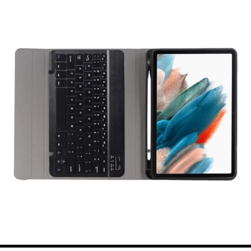 keyboard bluetooth samsung galaxy tab a8 10 5 2022 x200 x205 keyboard wireless bluetooth smart cover
