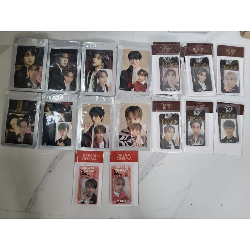Jual [ready stock] nct 127 the castle & nct dream cinema md (ar ticket