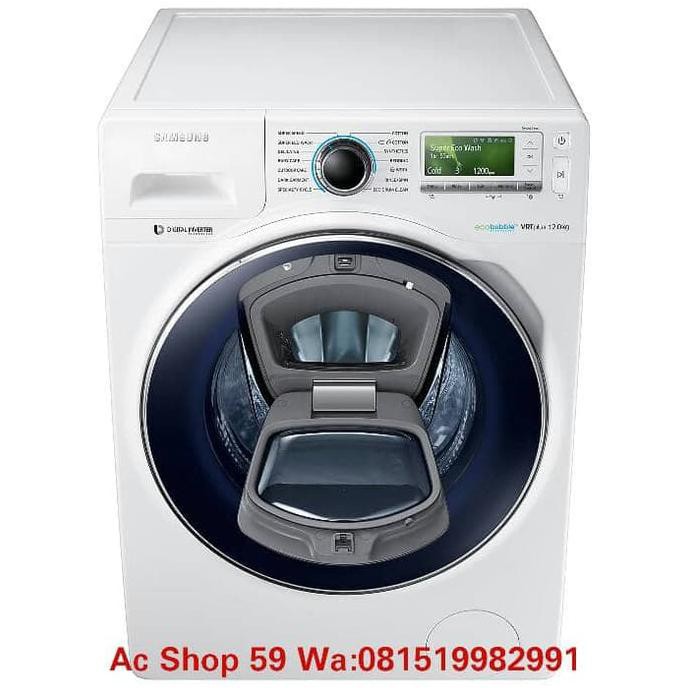 MESIN CUCI 12 KG SAMSUNG WW12K84120W DIGITAL INVERTER FRONT LOADING | MESIN CUCI | GROSIR MESIN CUCI