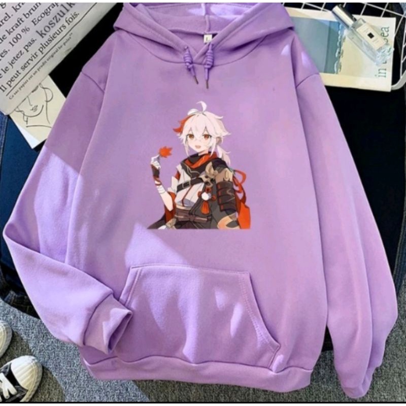 Hoodie ANIME Kaedehara Kazuha Kawaii Genshin Impack