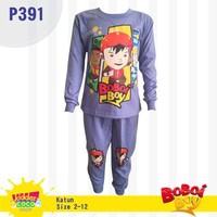 Setelan baju tidur anak laki-laki  Boboiboy / Setelan Baju Tidur Anak