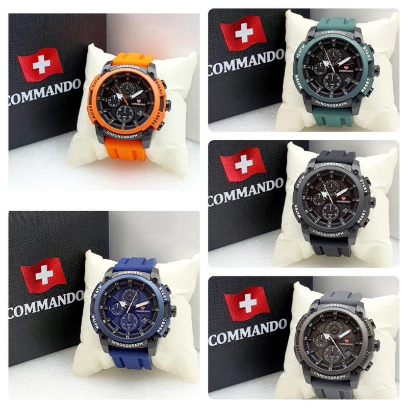 JAM TANGAN PRIA COMMANDO 7004