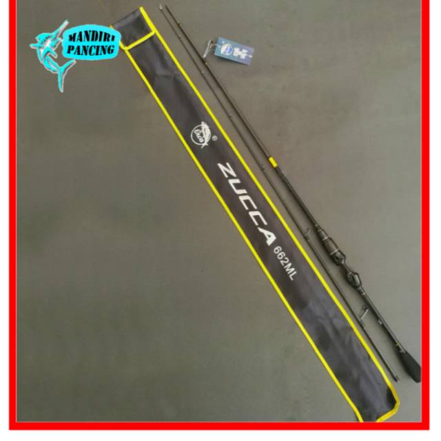 Joran UL Murah Orca Zucca 662ML 6-14lb 198cm - Free Packing PVC