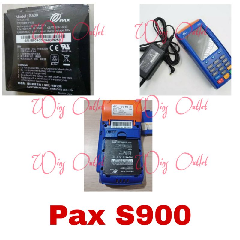 Baterai EDC Pax S900