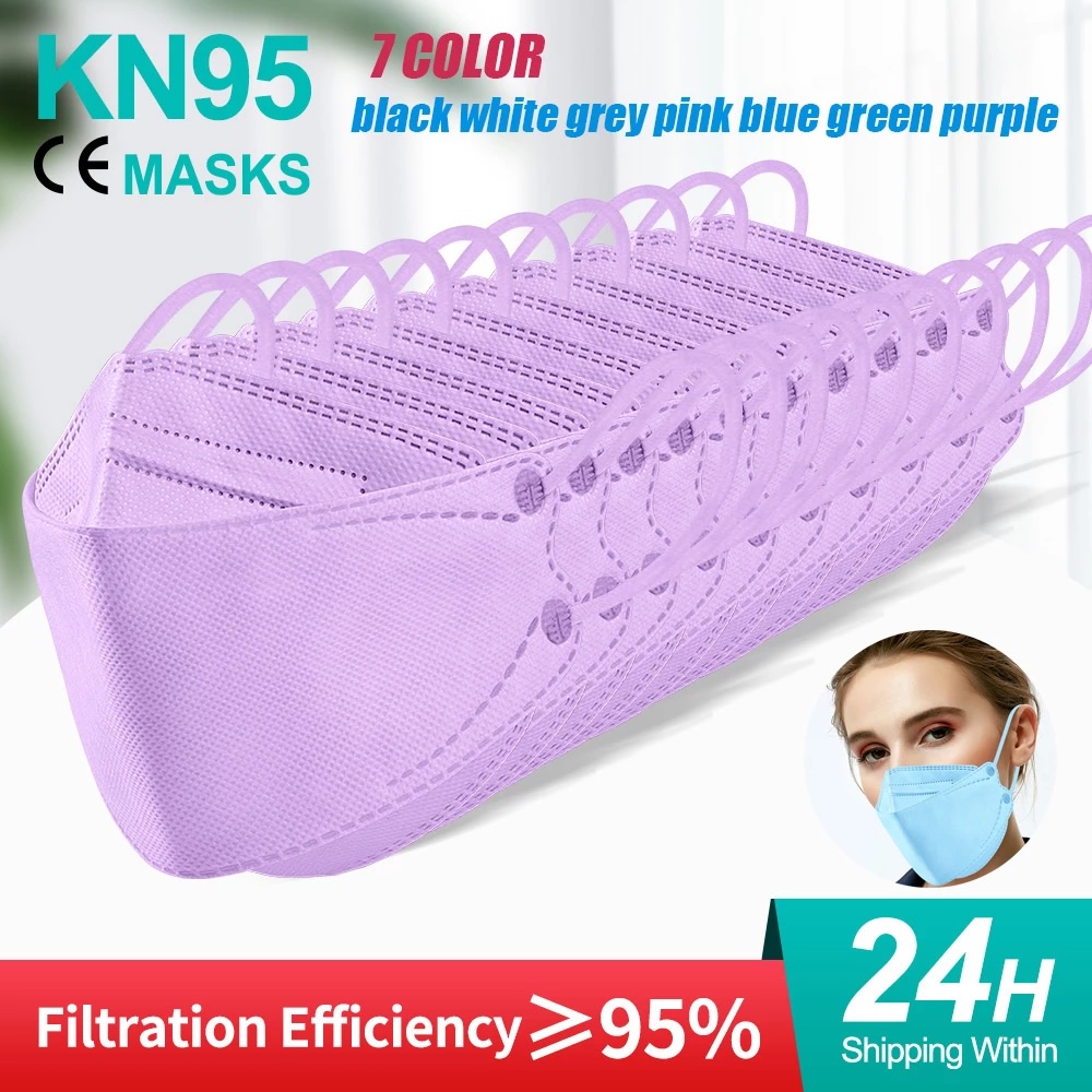 MASKER KF94 ISI 10PCS 4ply MEDIS EVO KF 94 10 PCS WARNA WARNI UNGU LILAC HITAM PUTIH COKLAT KUNING M