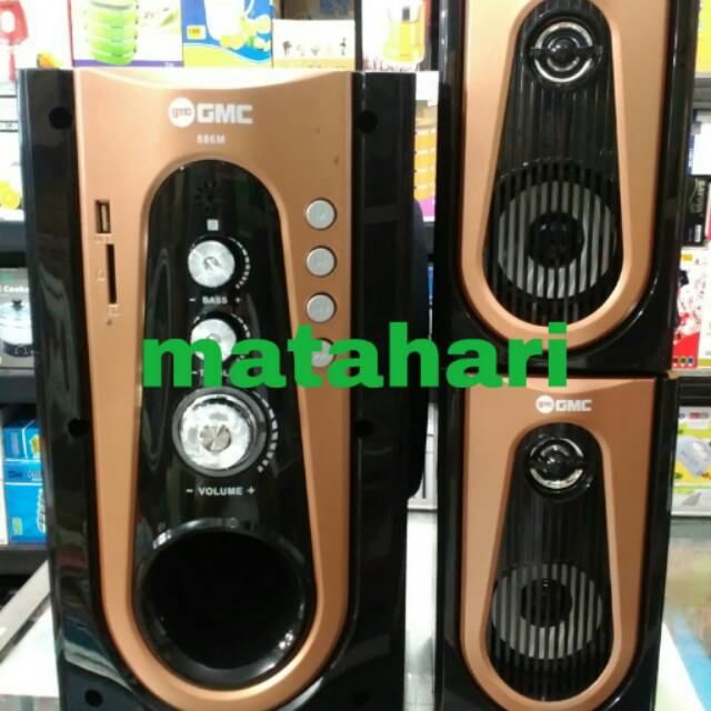 Speaker Aktif /Pengeras Suara GMC BLUETOOTH 886 M