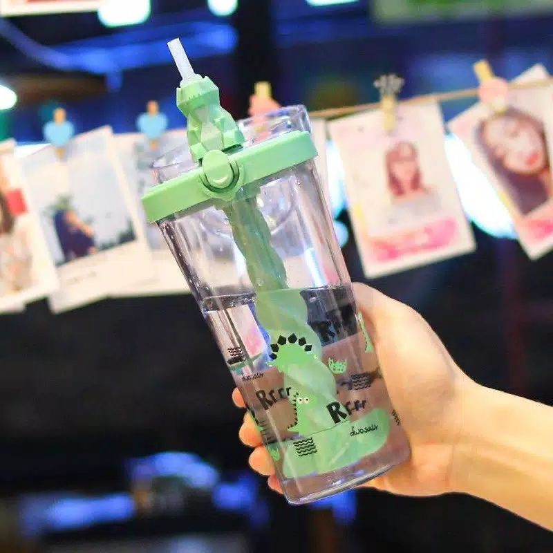 Botol Minum anak Shaker Pengaduk Anak Karakter Lucu Ukuran 500ml