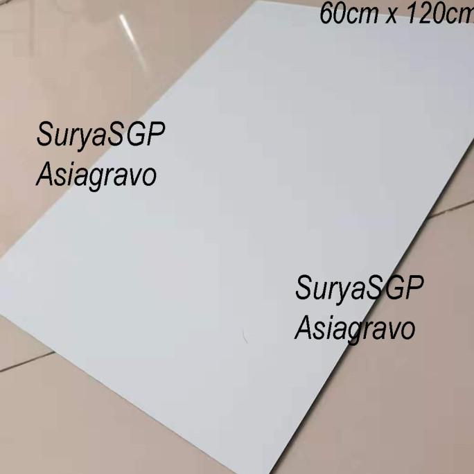 

gravoply putih/bahan name tag/60cmx120cm tebal 1.5mm