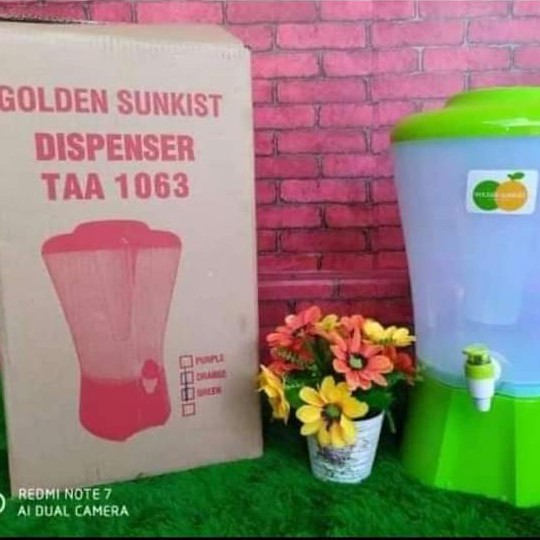 DISPENSER GOLDEN SUNKIST TAA 1063 / DISPENSER AIR MINUM KAPASITAS 10LITER