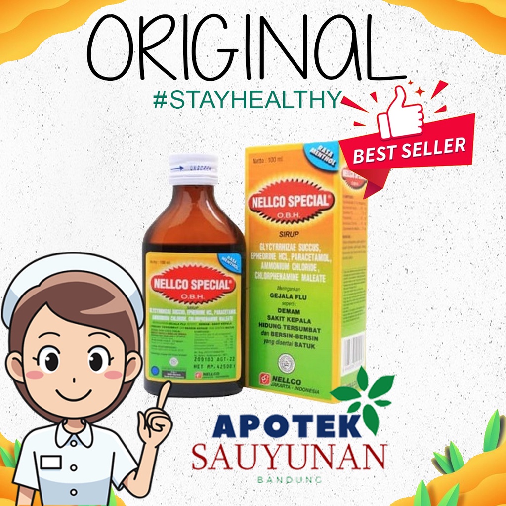 Obat batuk Obh nellco special pe 100 ml