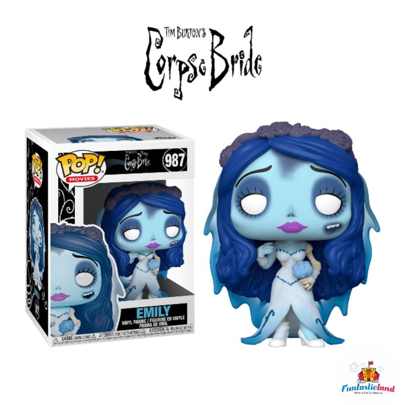 Original Funko POP Movies Corpse Bride - Emily #987