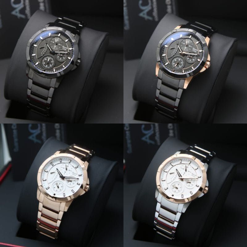 Jam tangan wanita alexandre christie ac 2879 stanless original