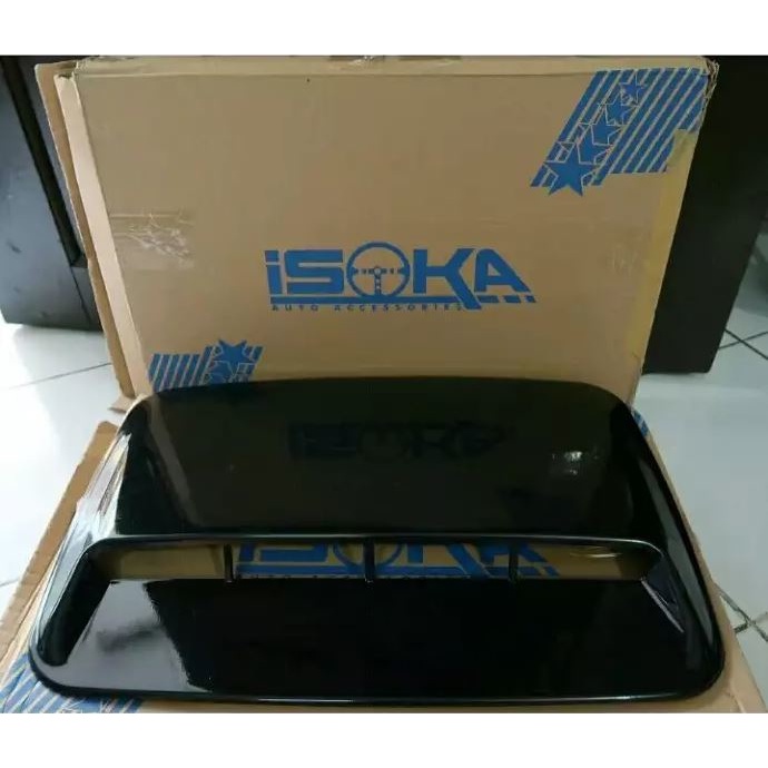 ASV- air flow kap mesin variasi AIR SCOOP SILVER AIRFLOW AKSESORIS KAP MOBIL ALIRAN UDARA MOBIL AIR 