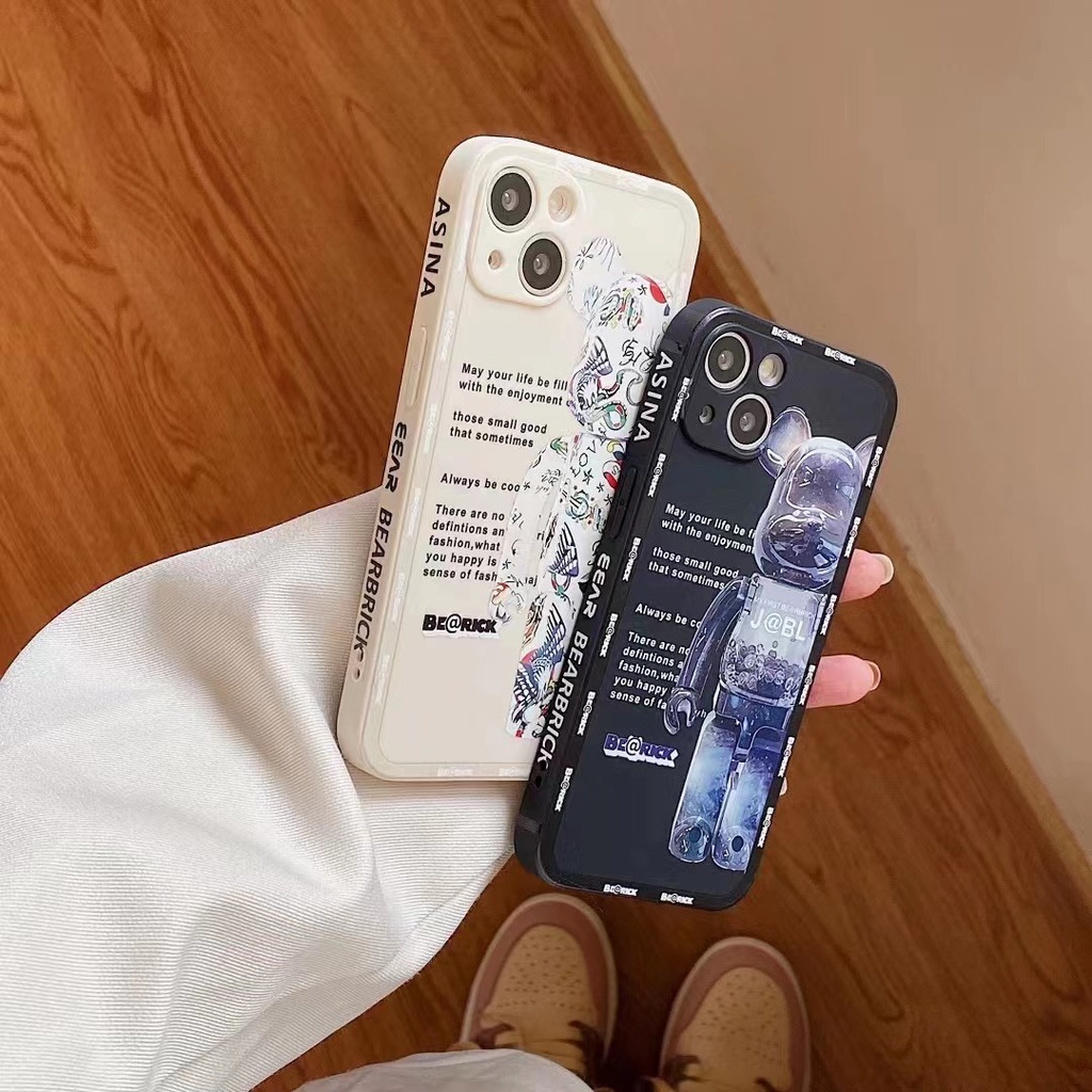 Case Bentuk Kotak Astronot Anti Jatuh Untuk Xiaomi 11 Poco X3 NFC X3 Pro Poco M3 M2 Redmi Note 7 Pro Note 8 Pro Note 9 Pro Note 10 Pro Note 11 Pro Redmi 8 10 9C 10 9A 9T