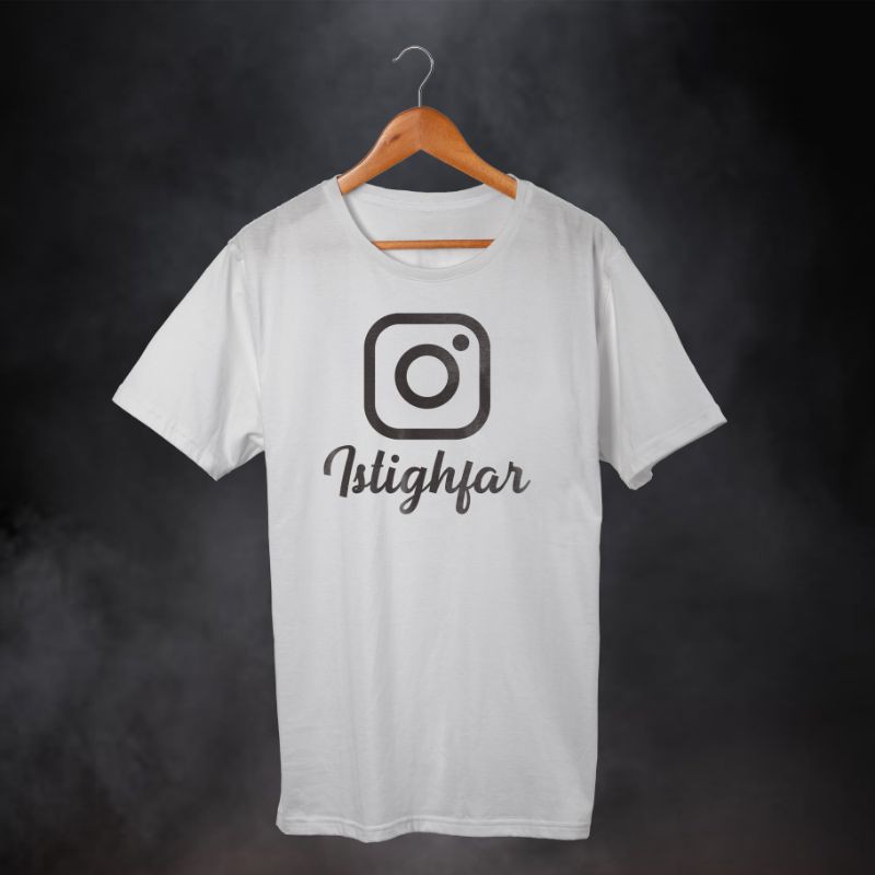 Kaos Dakwah Islami ISTIGHFAR. Baju Santri Religi Tshirt