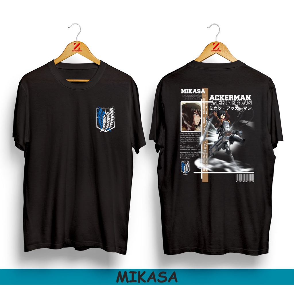 KAOS ANIME ATTACK ON TITAN/MIKASA ACKERMAN
