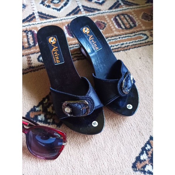 Sandal Kelom geulis/Kelom geulis/Sandal Kelom Model Baru/Sandal kelom murah/sandal