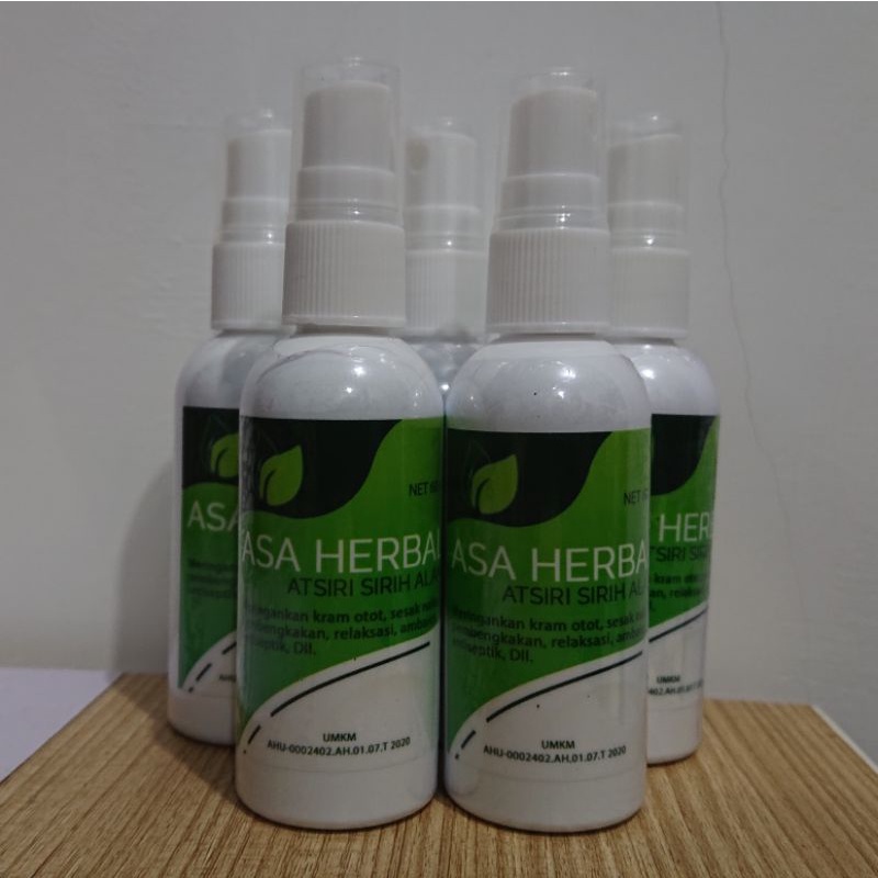 ASA HERBAL | MINYAK ATSIRI SIRIH ALAMI | MINYAK UNTUK PEGAL PEGAL DAN AROMA TERPI