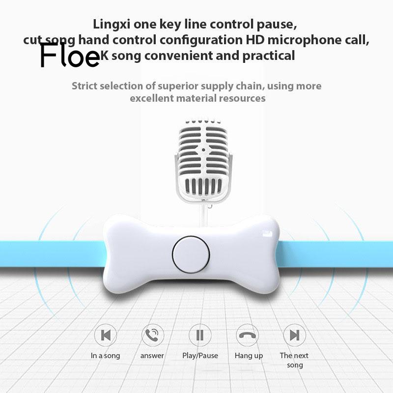 Fl Earphone In ear Bentuk Telapak Kaki Kucing Lucu