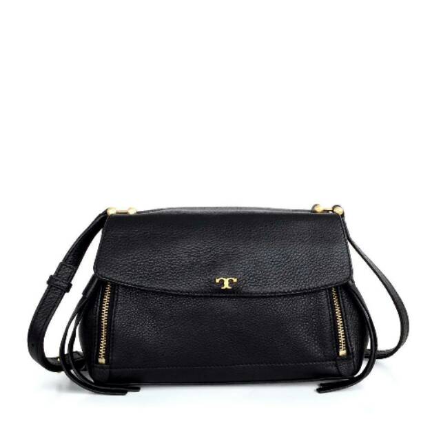 Tory Burch Halfmoon Leather Shoulder Bag tas selempang slingbag crossbody