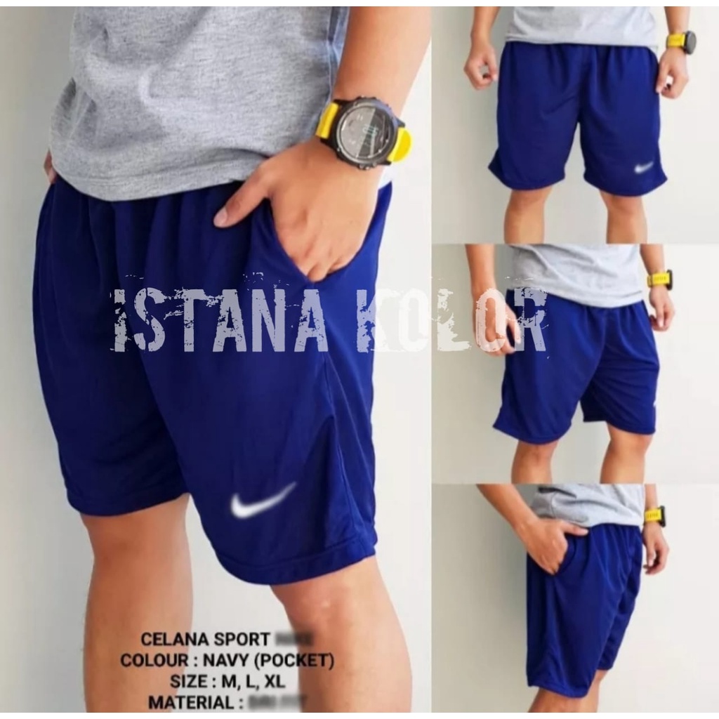 CELANA KOLOR PENDEK PRIA / CELANA PENDEK PRIA DEWASA / CELANA SANTAI TERRY TEBAL XL FIT XXL