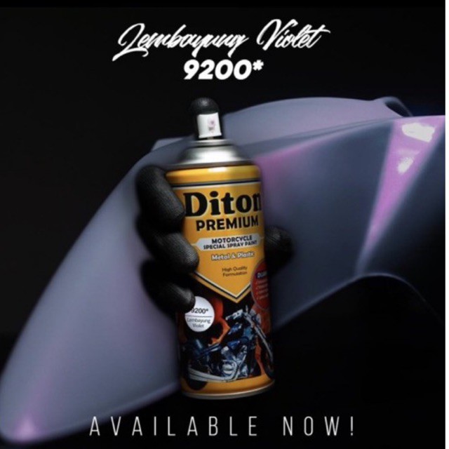 Cat Semprot Diton Premium 400cc - Lembayung Violet 9200