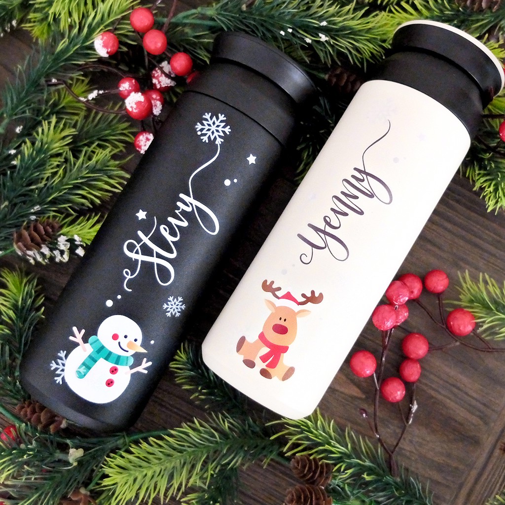 Jual Tumbler custom botol minum kekinian tumblr Japanese style kado natal  christmas gift souvenir | Shopee Indonesia