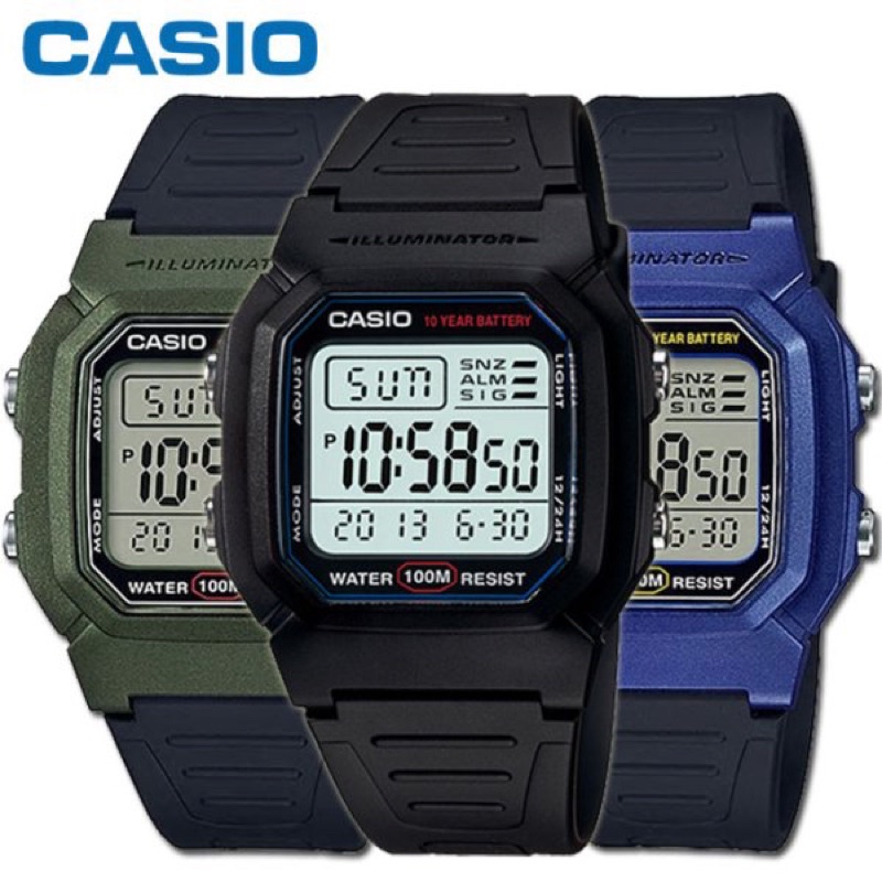 casio original w800hm / w-800hm